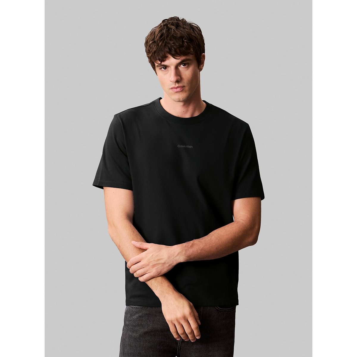 Calvin Klein T-shirt SS STRETCH PIQUE NANO EASY TEE