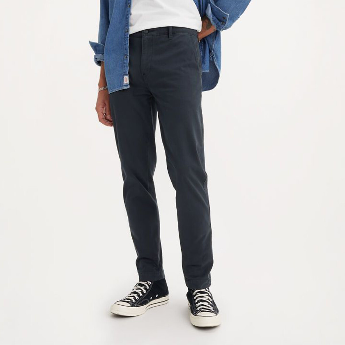 Levi's Xx Slim Fit Chinos Men's Navy Blue W33 L30