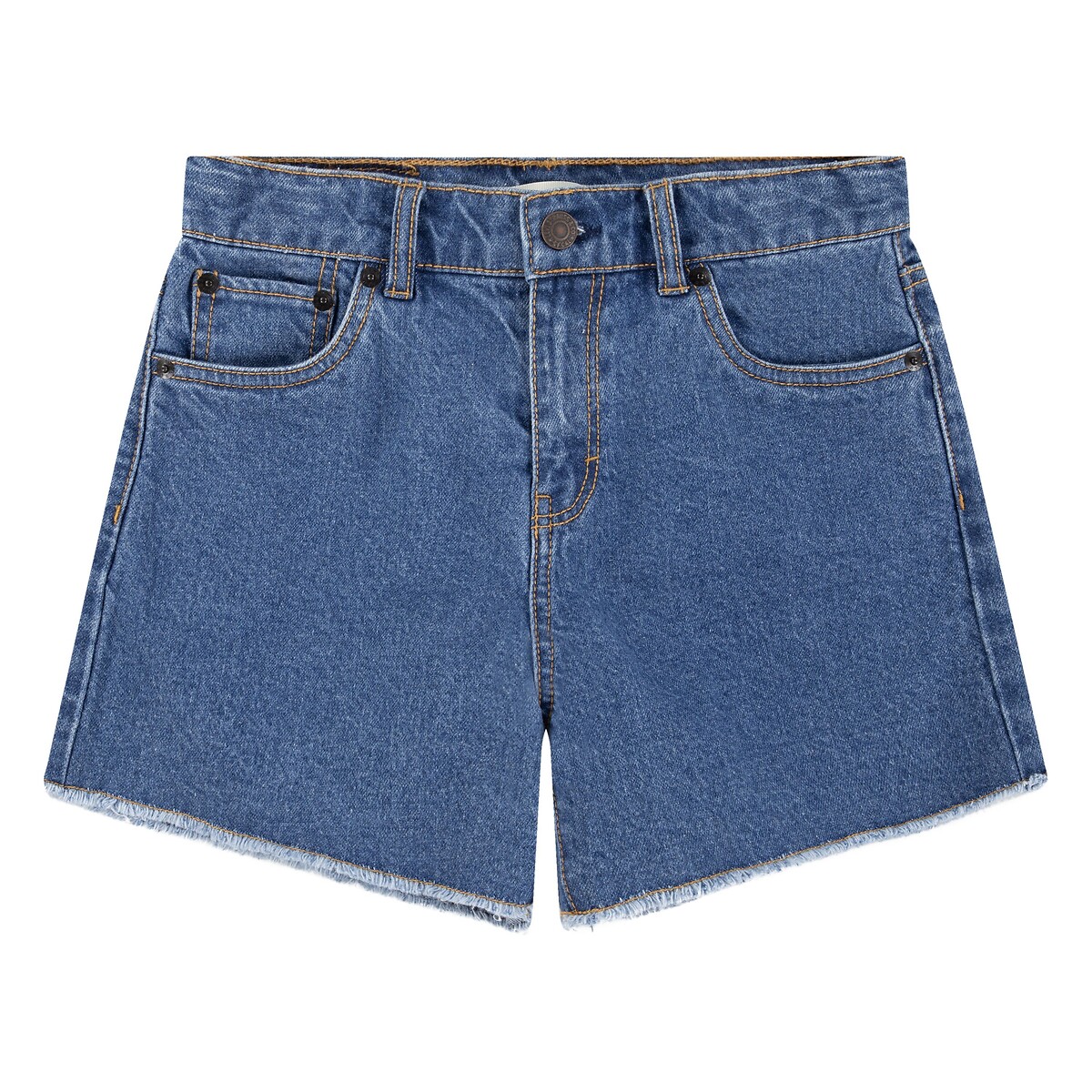Levis LEVI'S Girls' A-Line Shorts Junior - Blue - Kind, Blue