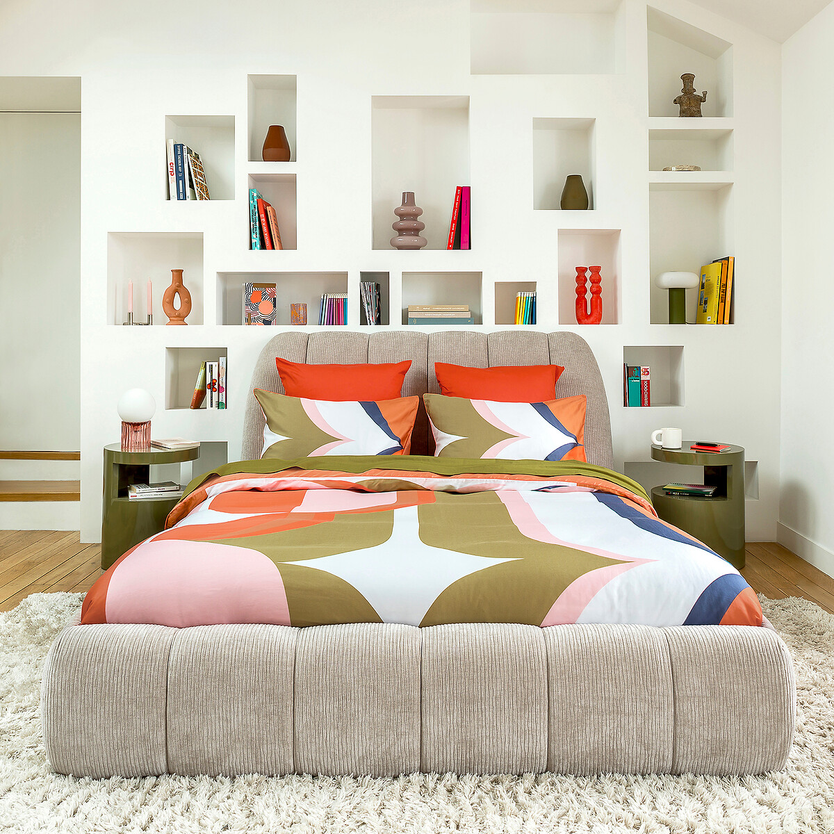 Housse De Couette En Satin De Coton, WONDER — vue 3