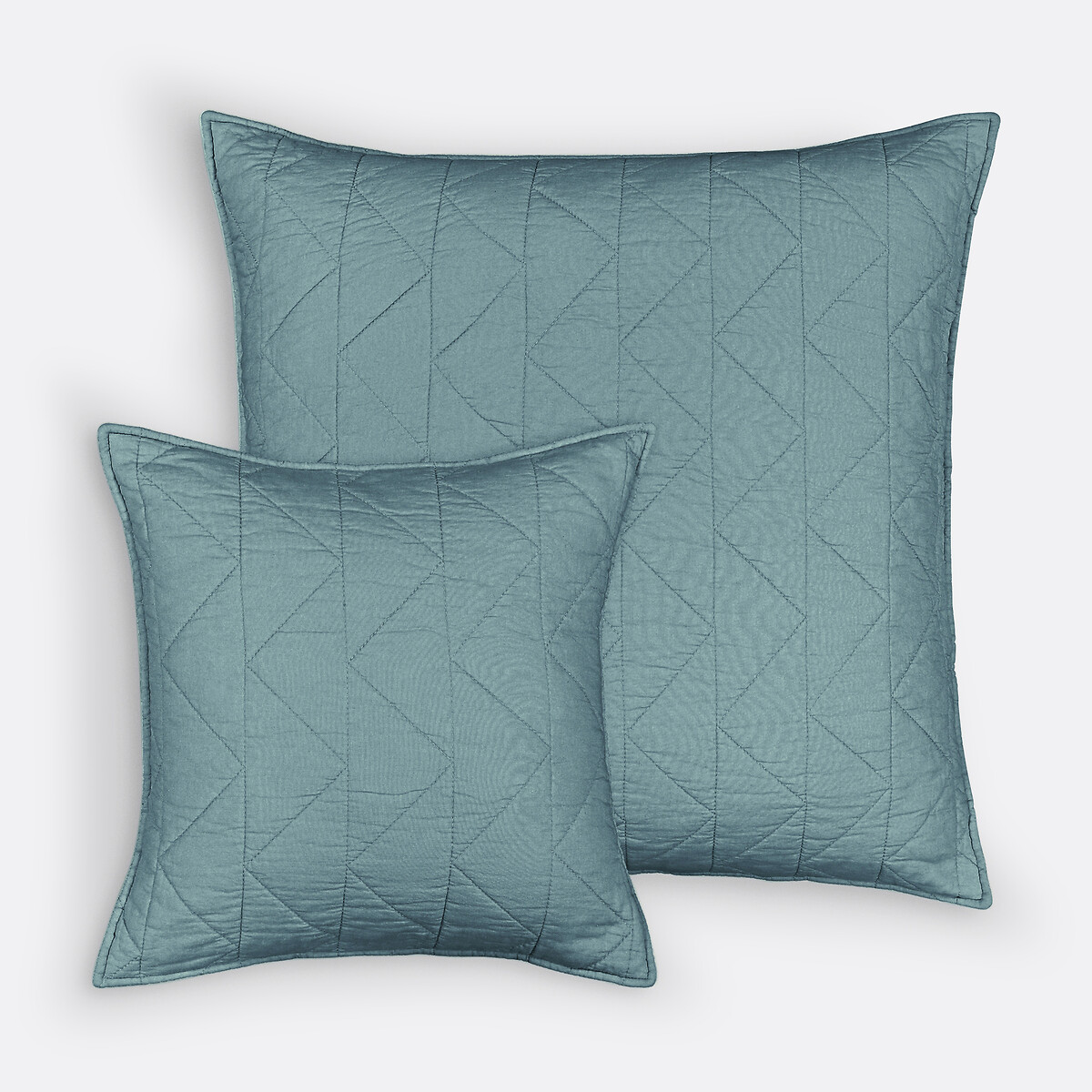La Redoute Interieurs Zig Zag Scenario Cotton Cushion Cover