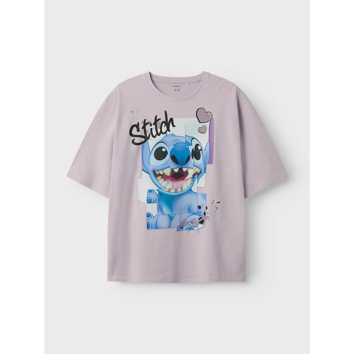 Name it T-shirt met korte mouwen en Stitch print