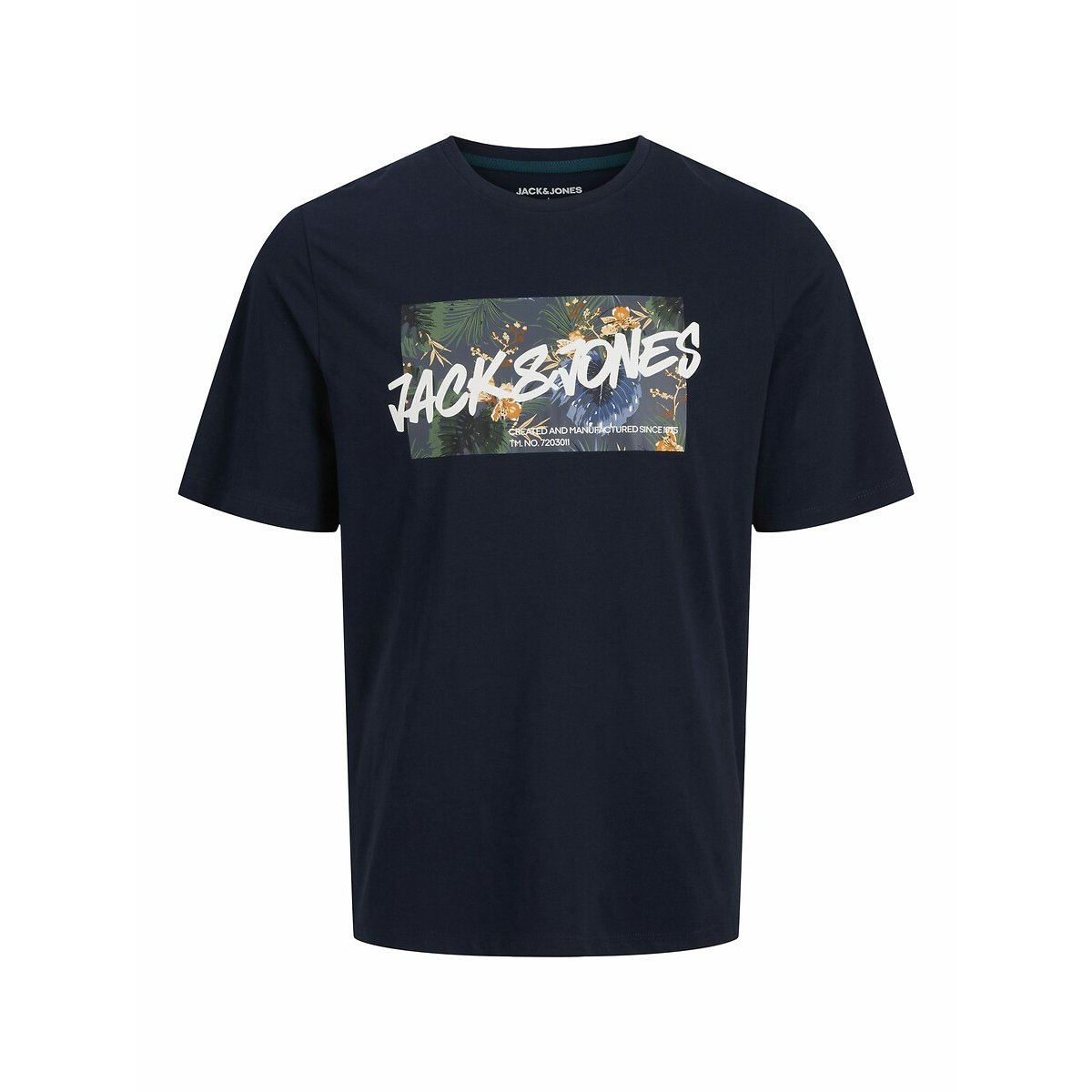 Jack & Jones Shirt met print JJHAWAII SHAPE TEE SS CREW NECK