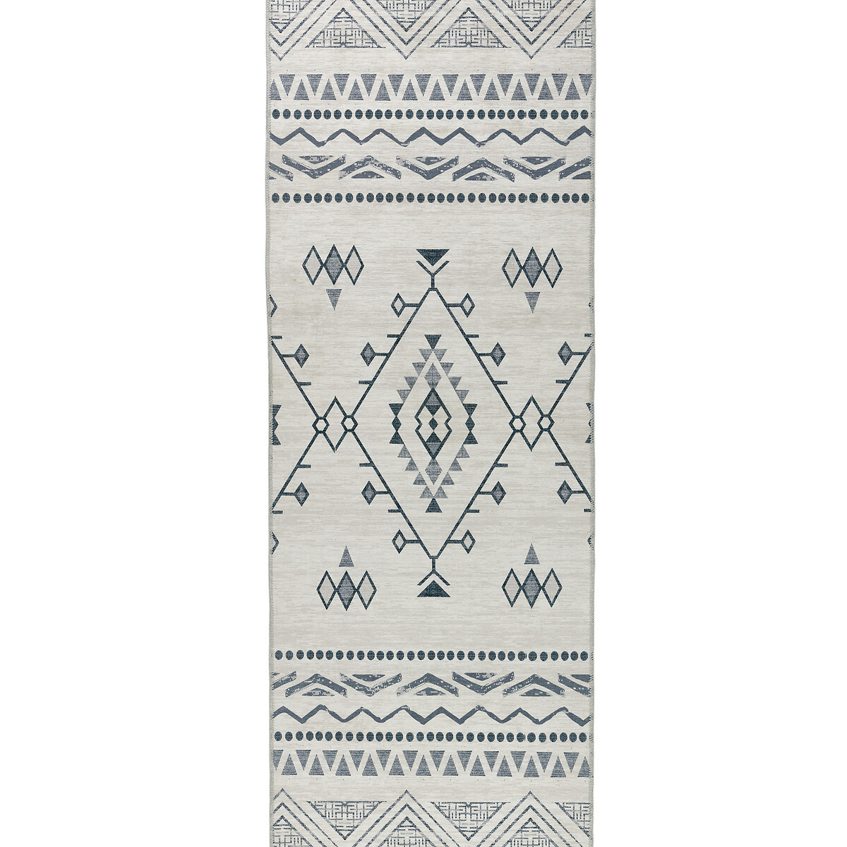 So'home Tribal Patterned Machine Washable Runner Rug - 67X200cm Unisex Grey/Cream Medium Kids