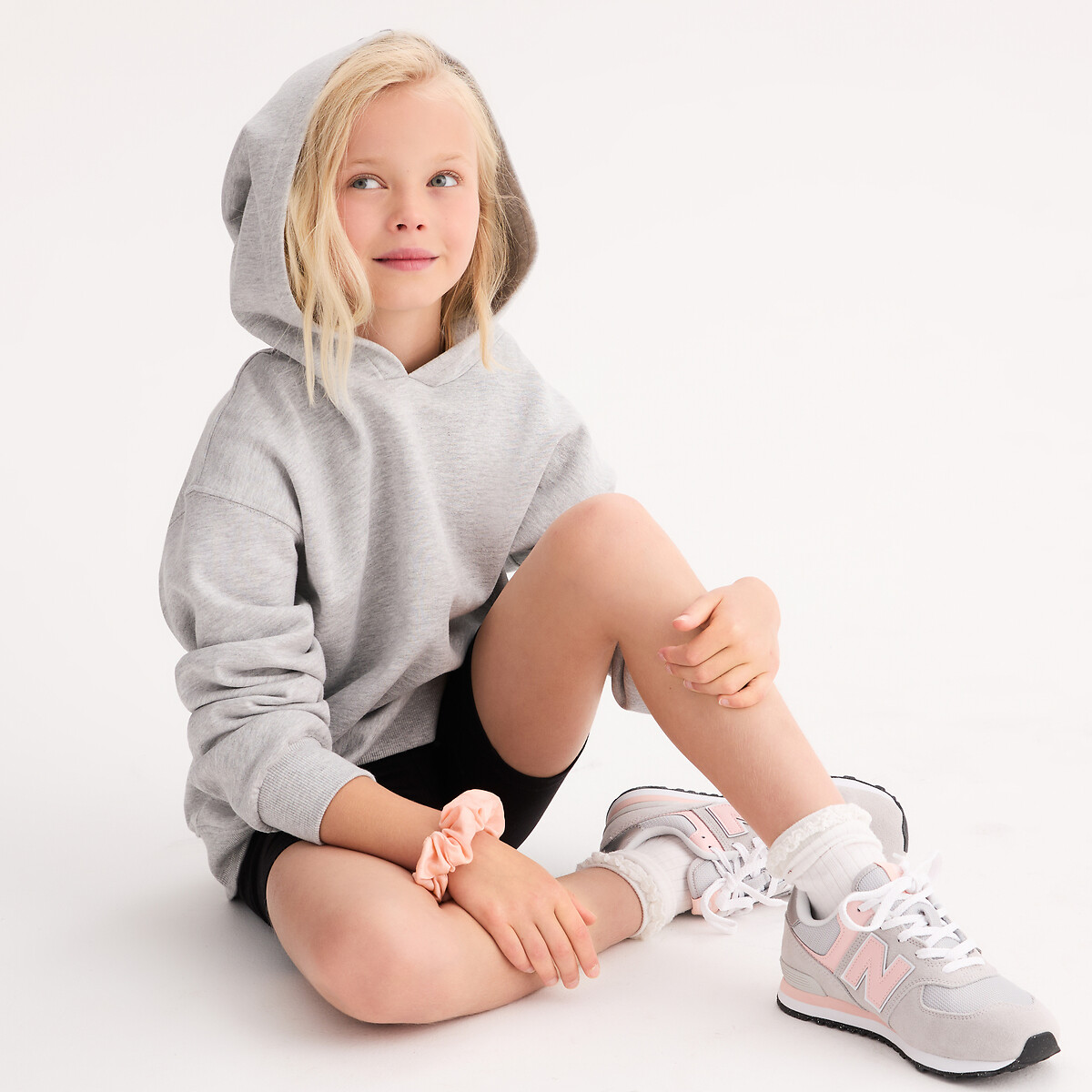 La Redoute Collections Hoodie Grey Marl 18M (81Cm)