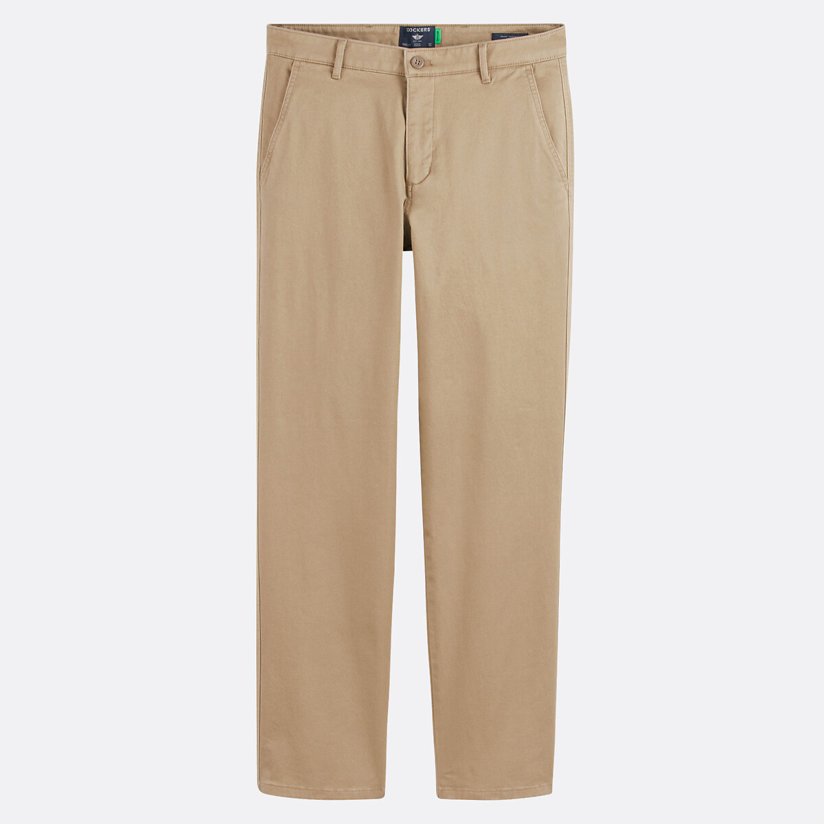 Dockers Men's Beige Original Chinos Opp Straight Trousers W33 L34