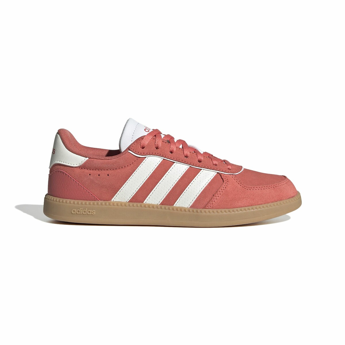 Adidas Sportswear Unisex Red Orange Breaknet Sleek Suede Trainers Size 40 (6.5)