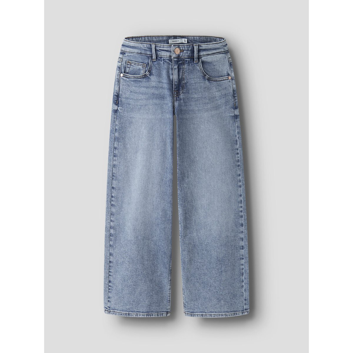 Name It Frose Wide Leg Jeans Denim Blue 14Y (156Cm)