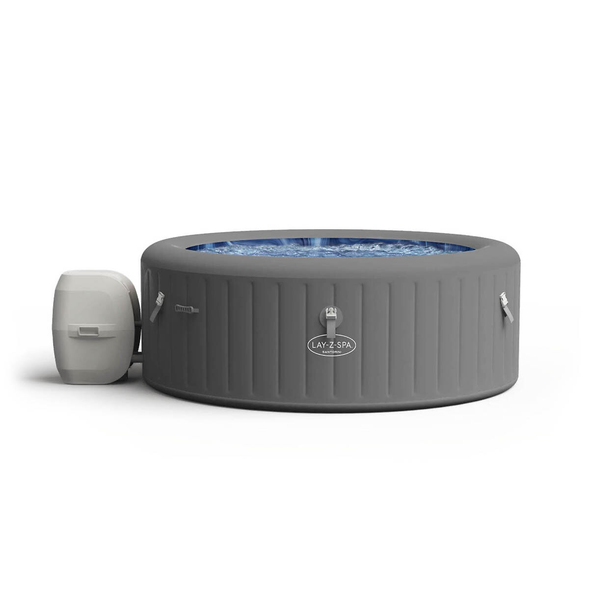 Spa de hidromassagem insuflável Santorini HydroJet Pro, Lay-Z-Spa, Gazellesymbol