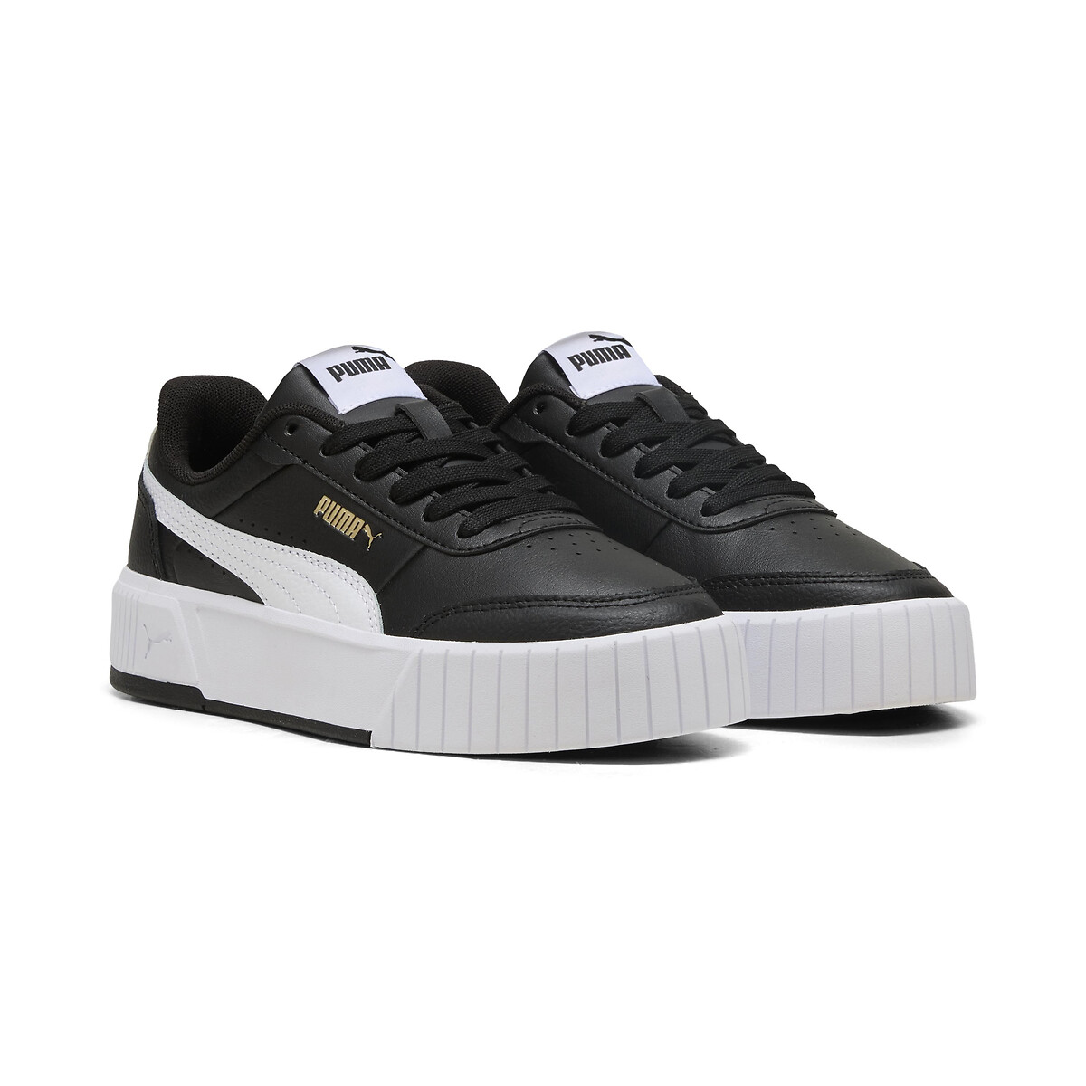 Puma Carina Mia Trainers Black Size 37 (4) Kids