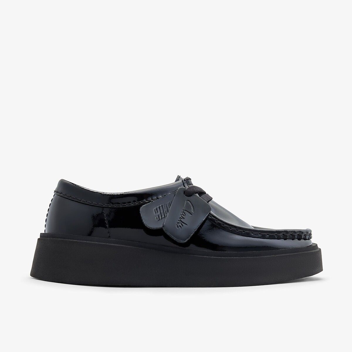 Clarks Torview W Patent Leather Brogues Women's Black Patent Size 40 (6.5)