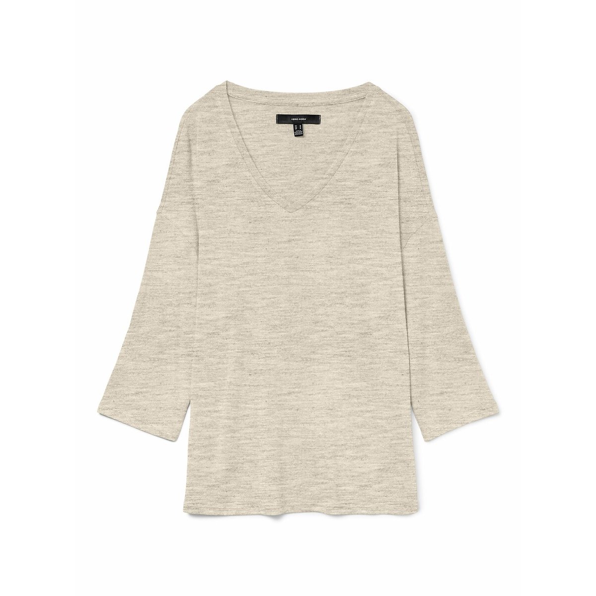 Vero Moda V-Neck Jumper Women's Beige Small