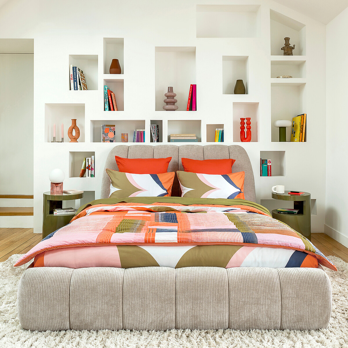 Taie D'oreiller En Satin De Coton, WONDER — vue 3