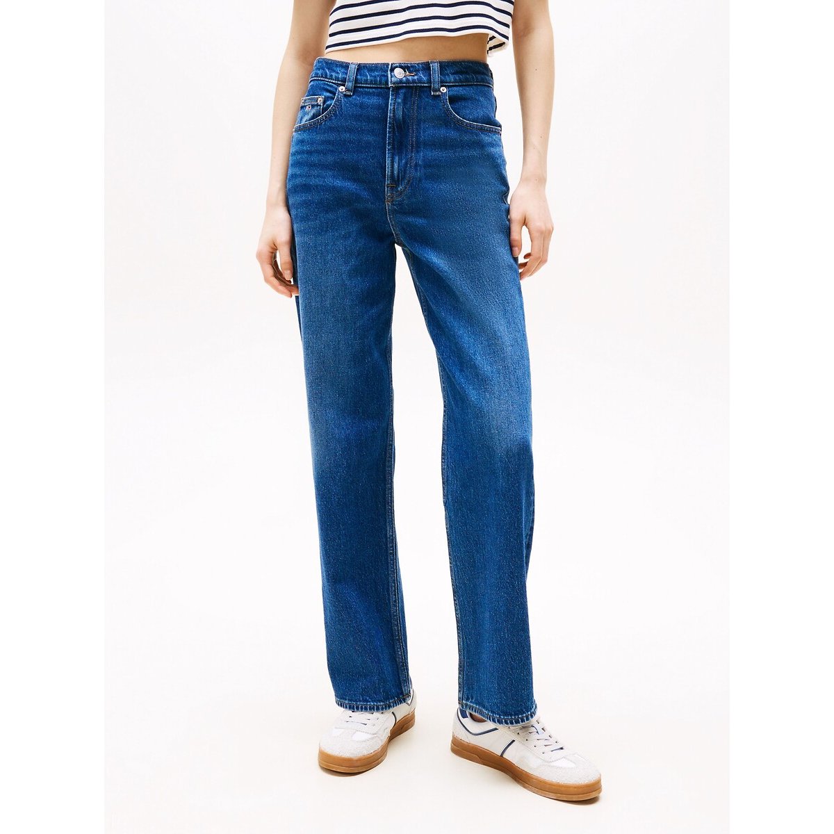 Tommy Jeans Slim Fit Jeans Women's Dark Denim W29