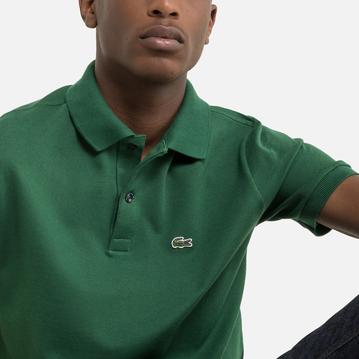 Click to view product details and reviews for Cotton Polo Shirt With Short Sleeves.