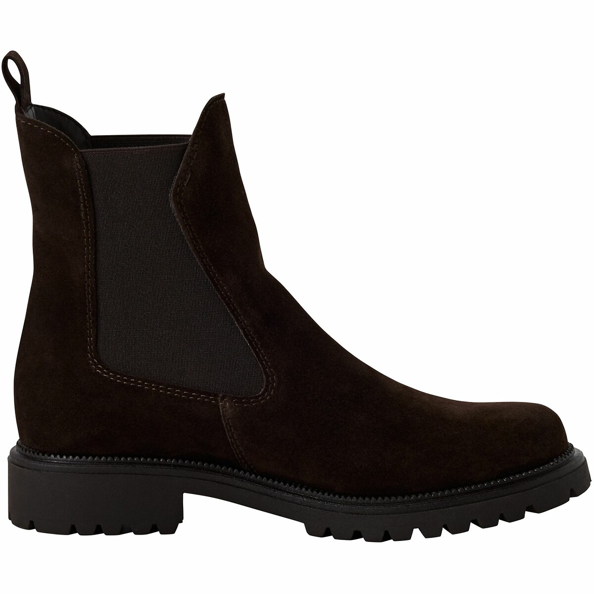 Tamaris Leather Chelsea Boots Women's Dark Brown Size 37 (4)