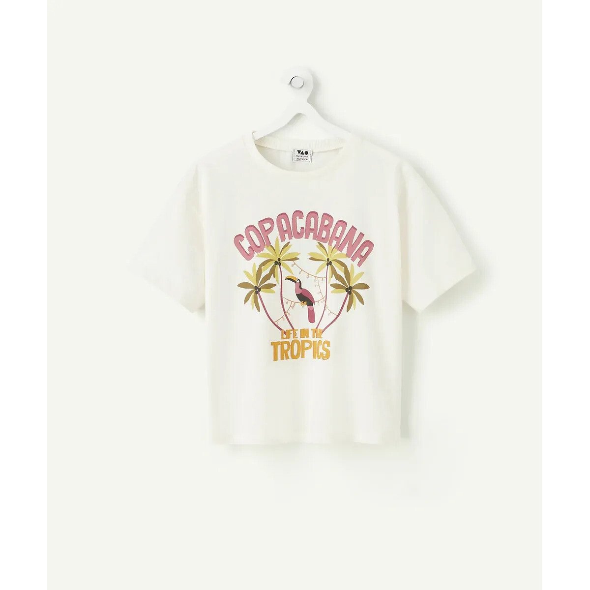 Tape A L'oeil Short Sleeve T-Shirt Ecru 3Y (94Cm)