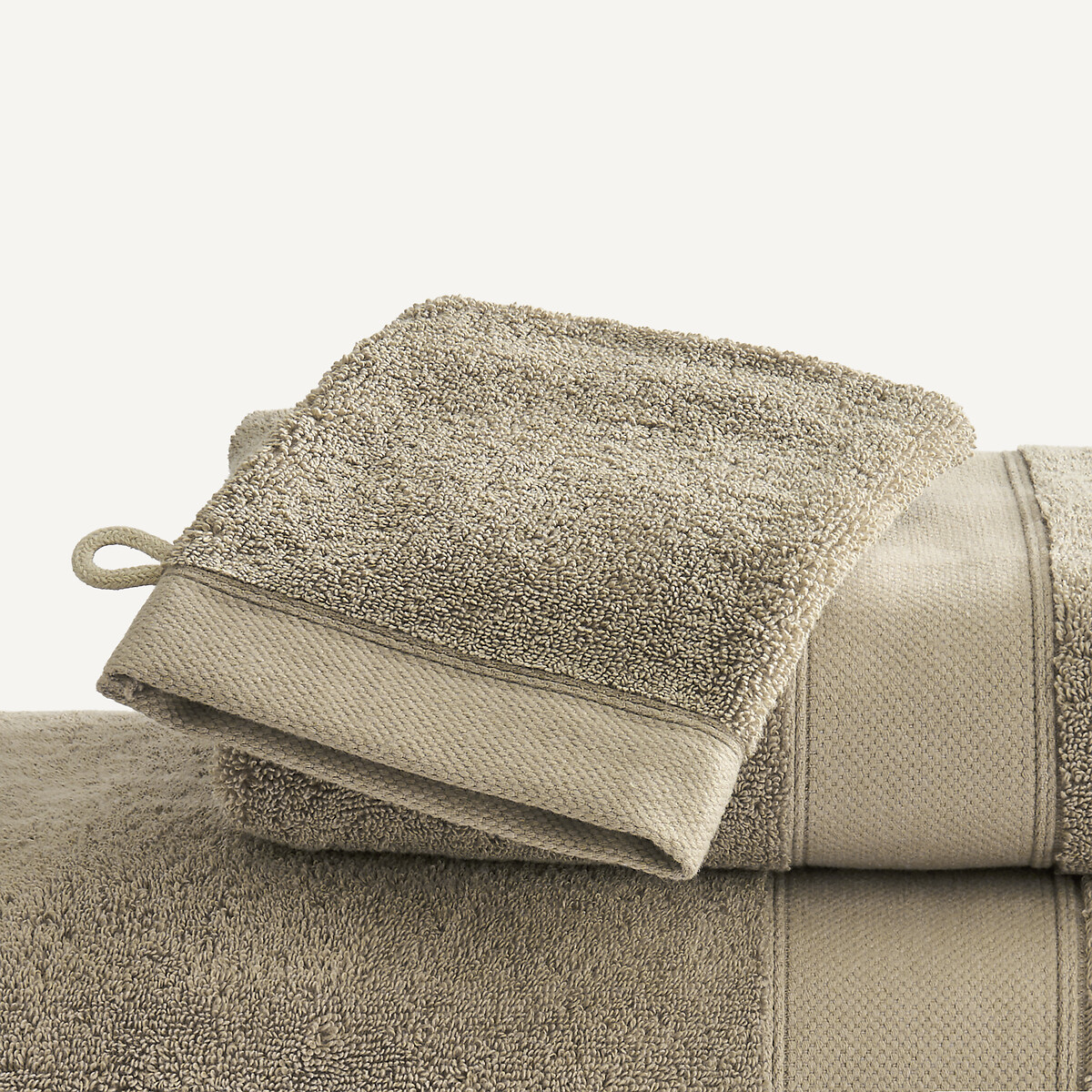 AM.PM Set van 2 washandjes, 700 g/m&sup2;, LEON