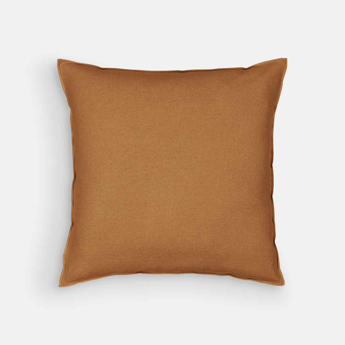 La Redoute Interieurs Onega 40 X 40Cm Cushion Cover Unisex Tobacco 40X40cm