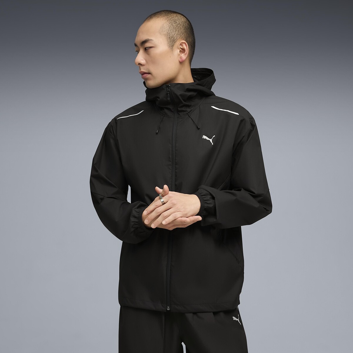 Puma Pumatech Wind Jacket Men's Black Extra Large