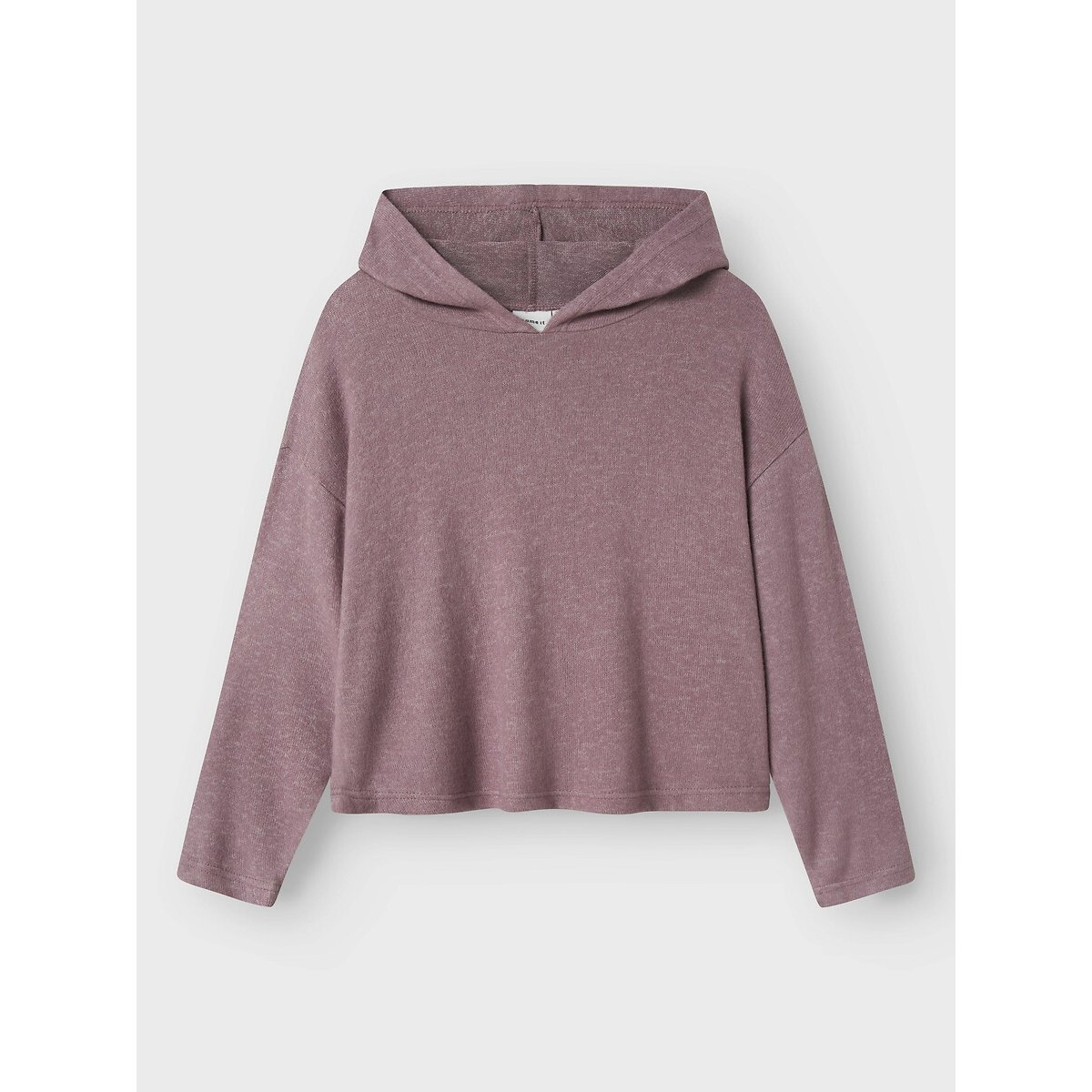 Pull à capuche en maille fine