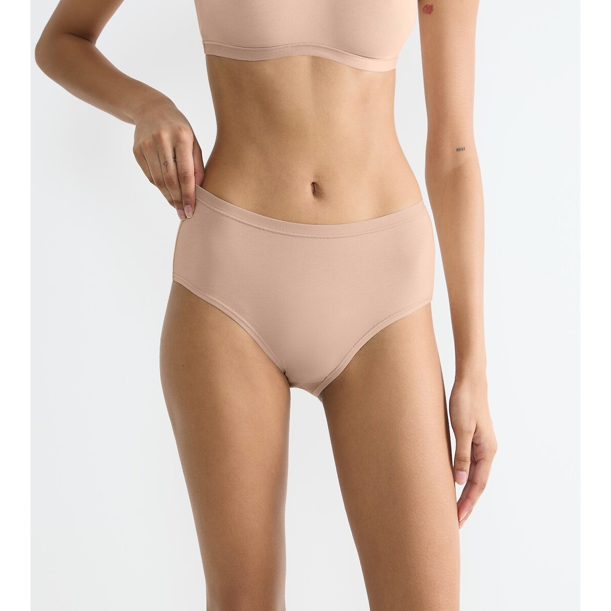 Sloggi Pack Of 3 Go Daily Cotton Briefs Women's Beige Medium
