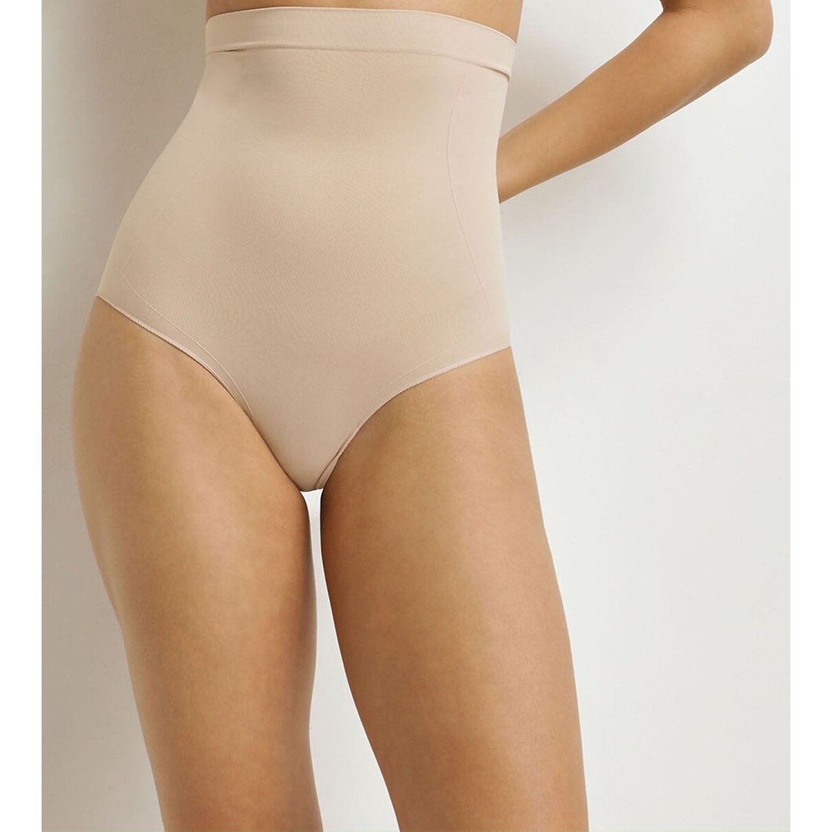 Dim Silhouette High Waist Briefs Women's Skintone Size 16