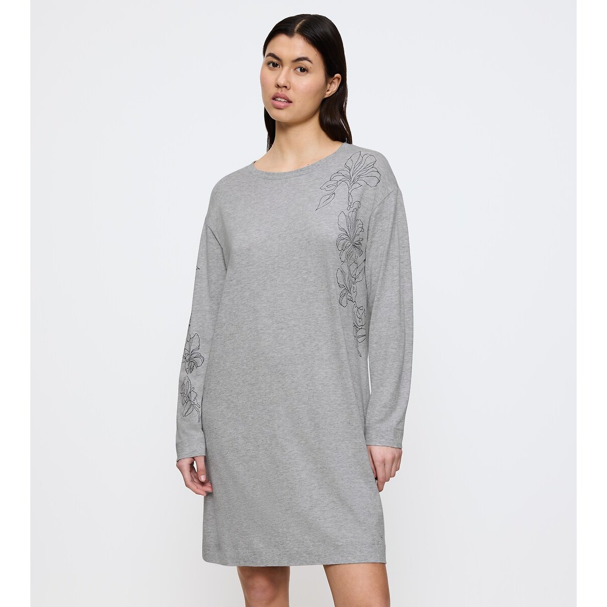 Triumph Endless Comfort Nightshirt Women's Grey Size 14