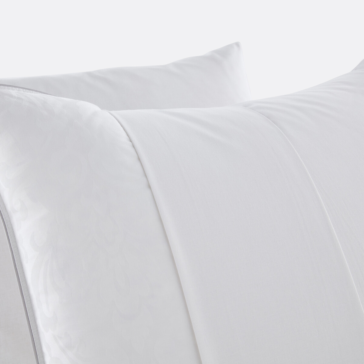 Lot De 2 Protège Oreiller Cretonne Pur Coton — vue 3