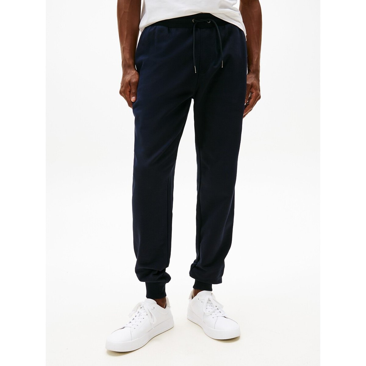Tommy Hilfiger Sweatbroek BASIC BRANDED SWEATPANTS met groot  opschrift