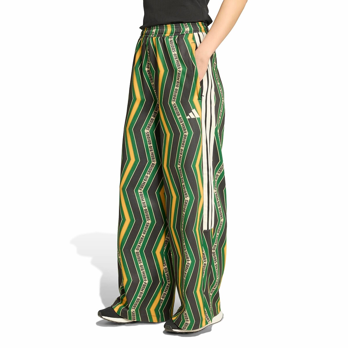 Adidas Sportswear Farm Rio Wide Leg Trousers Women's Printed Extra Small