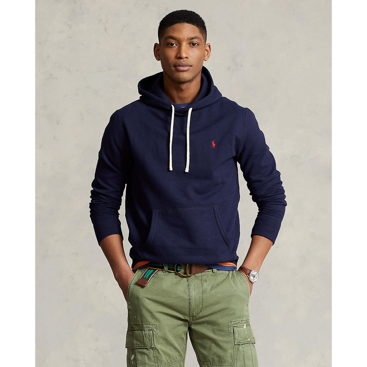 Hoodie in molton RL