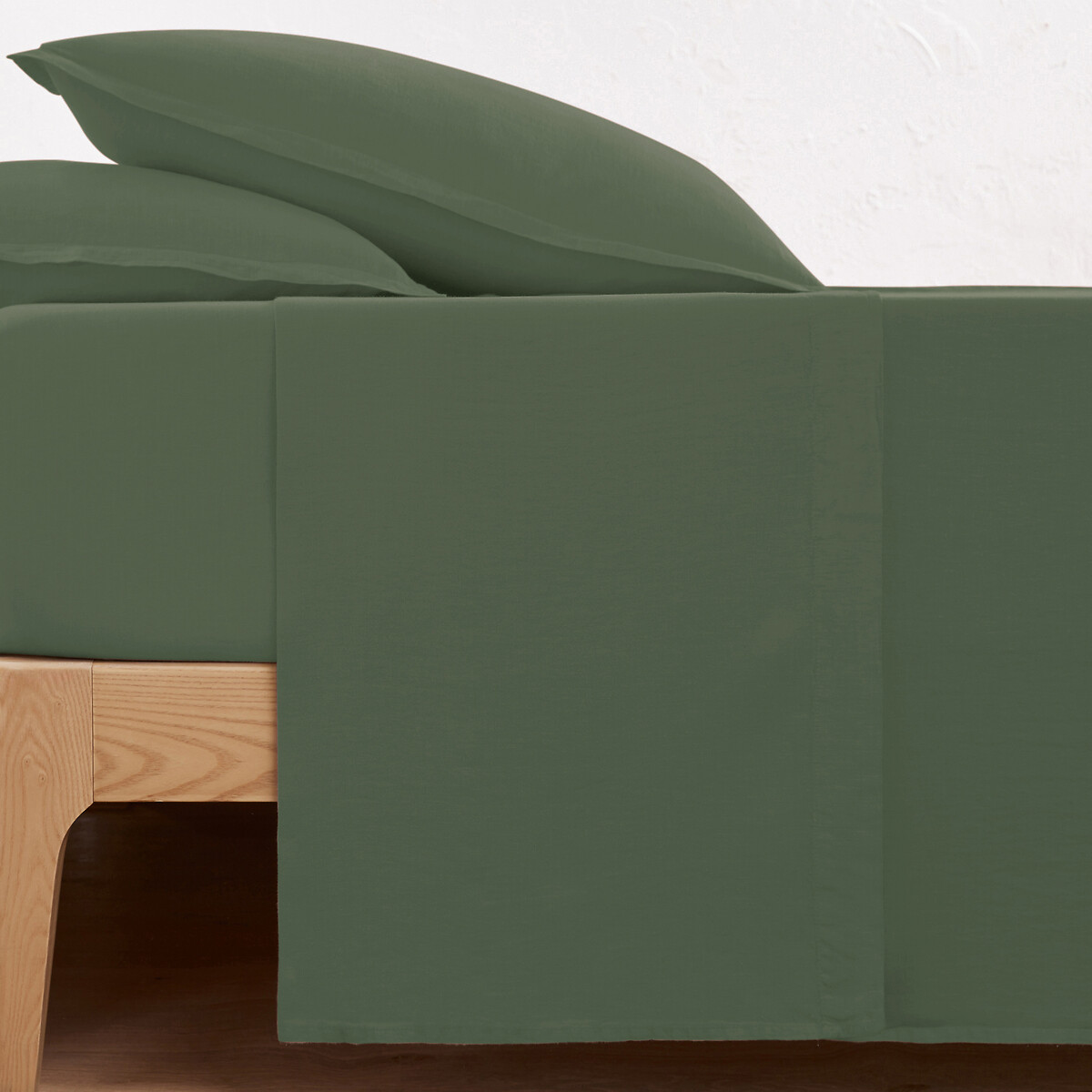 Sábana encimera lisa de lino lavado, Linot. Talla Cama 150cm (240x290cm). Color