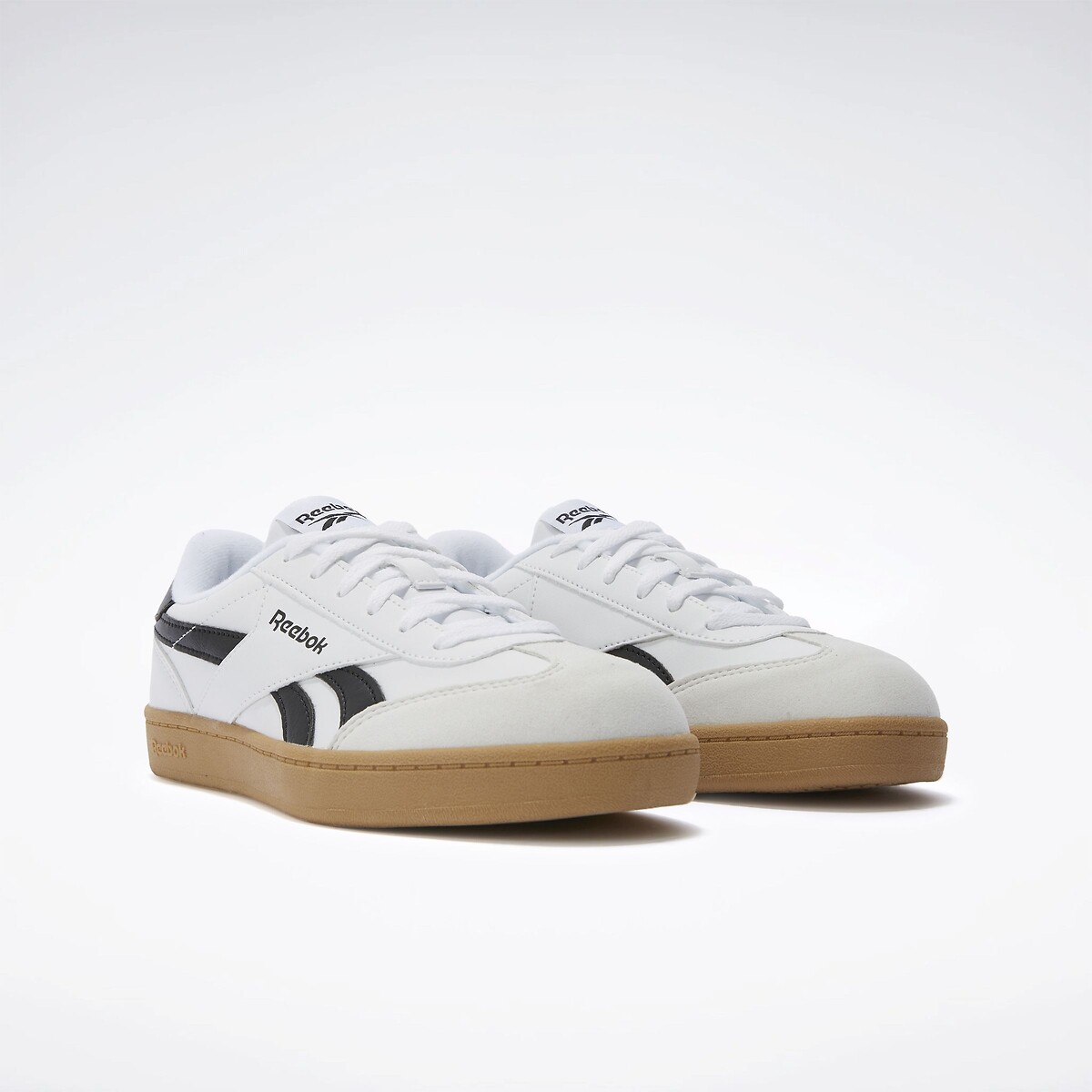 Reebok White Kids Smash Edge Trainers Size 38 (5)