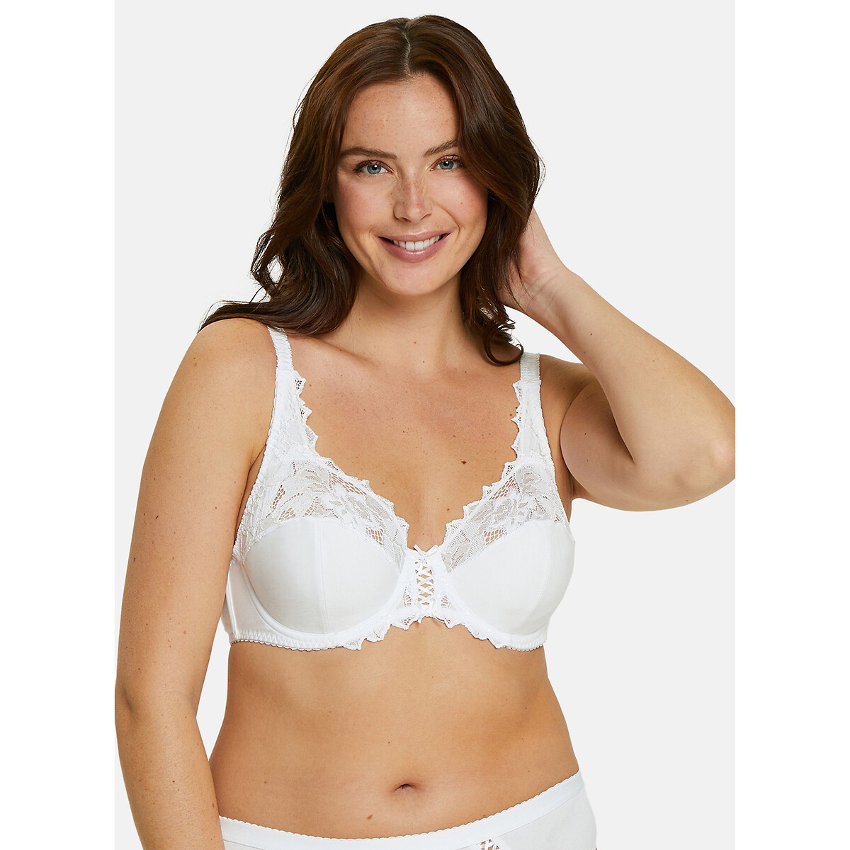 Sans Complexe Reggiseno Coton D'arum Bianco Donna Taglie 4 C