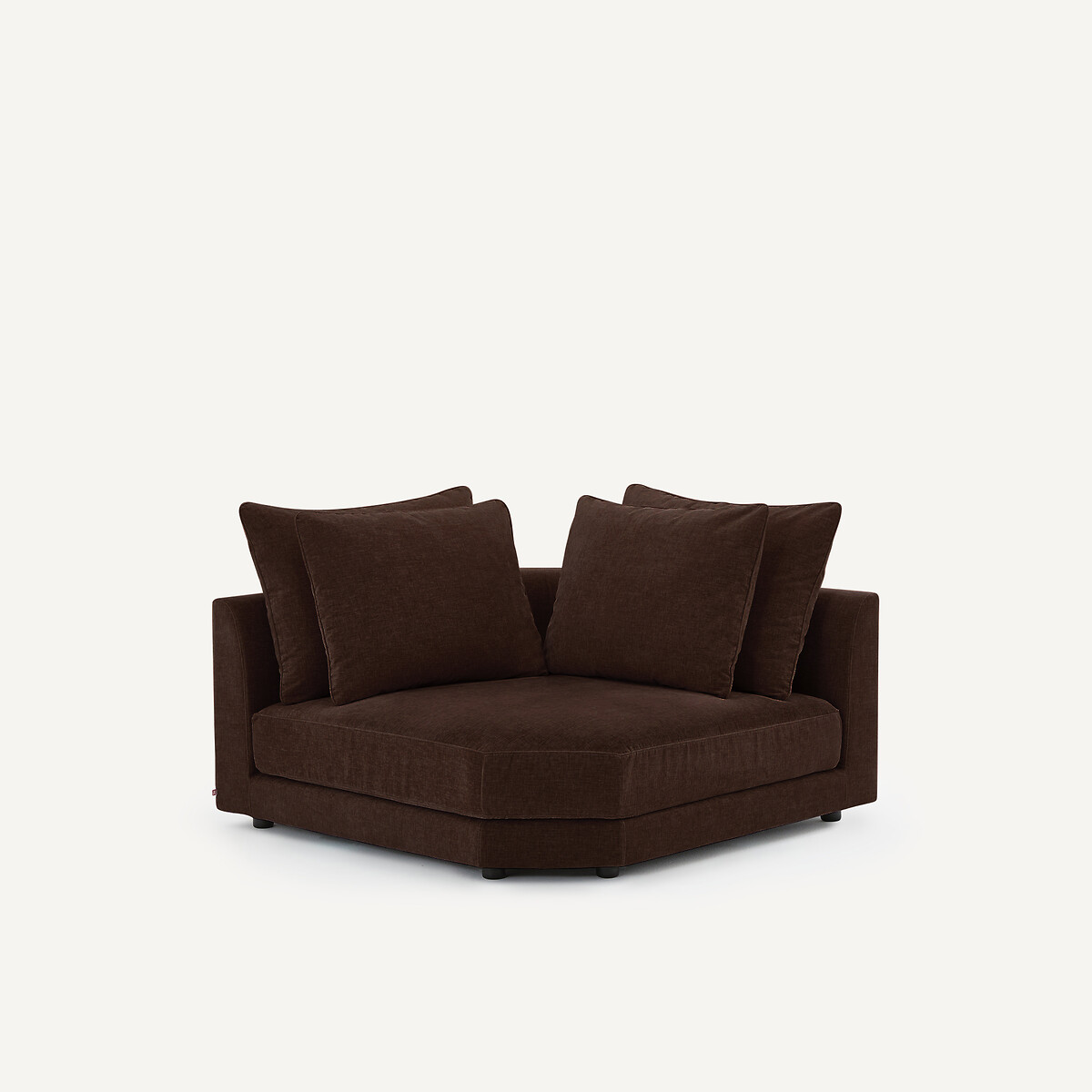 AM.PM Modulair hoekelement in chenille fluweel, TIBERIO