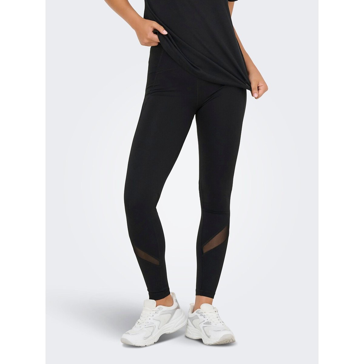 Only Play High Waist Sports Leggings Women's Black Medium