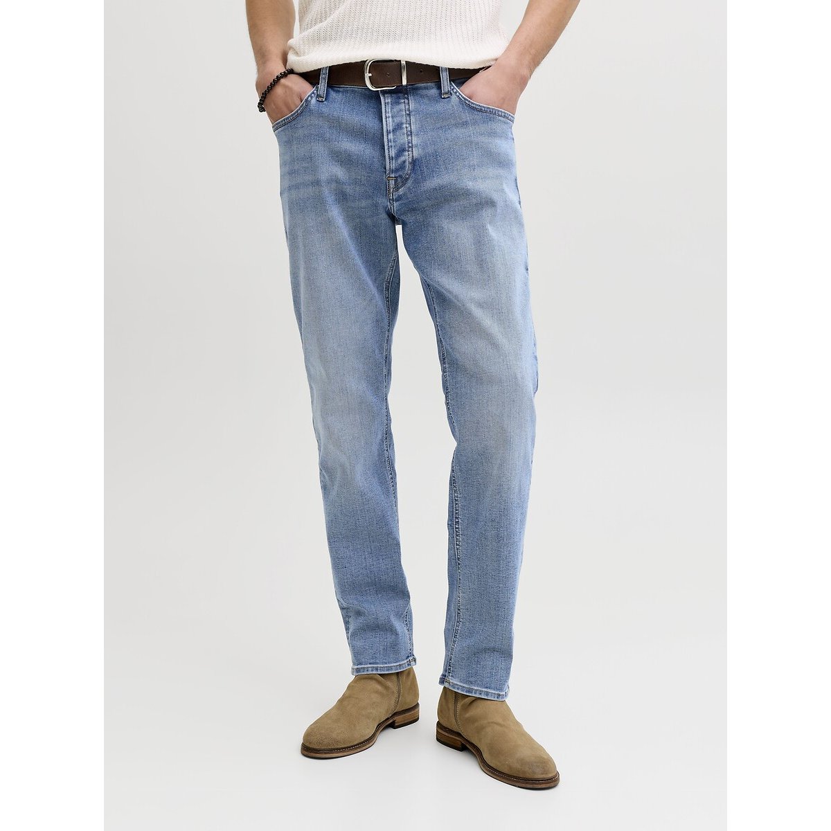 Jack & Jones Mike Straight Jeans Men's Denim W33 L34