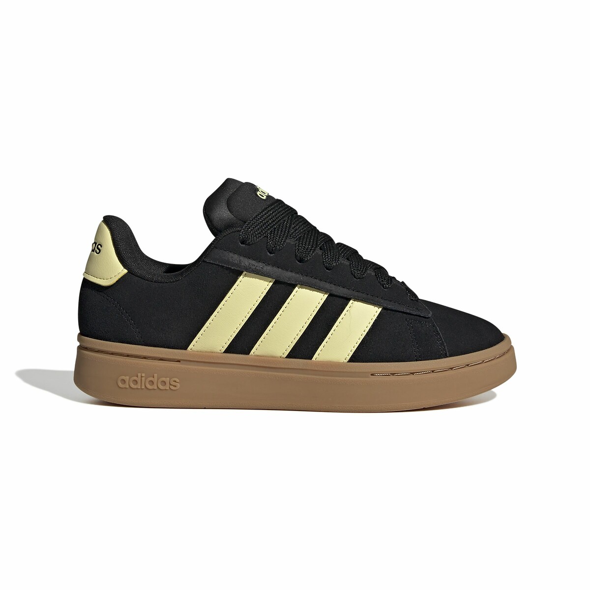 Adidas Sportswear Grand Court Alpha 00S Trainers Women's Black/Yellow Size 36 (3.5)