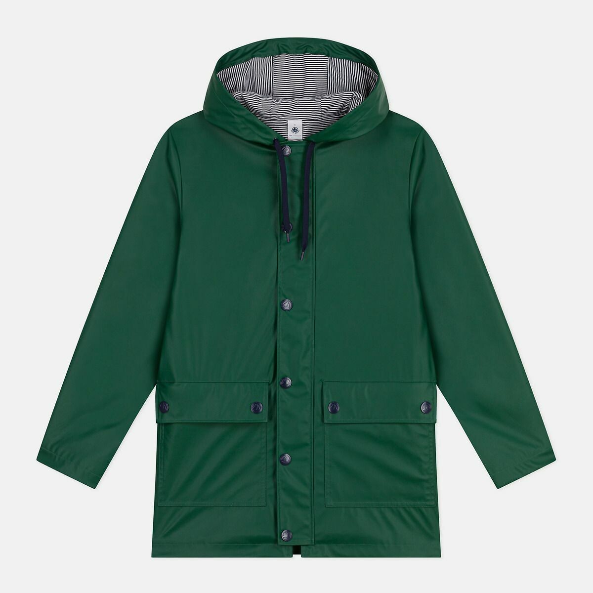 Petit Bateau Iconic Waxed Jacket Women's Green Medium
