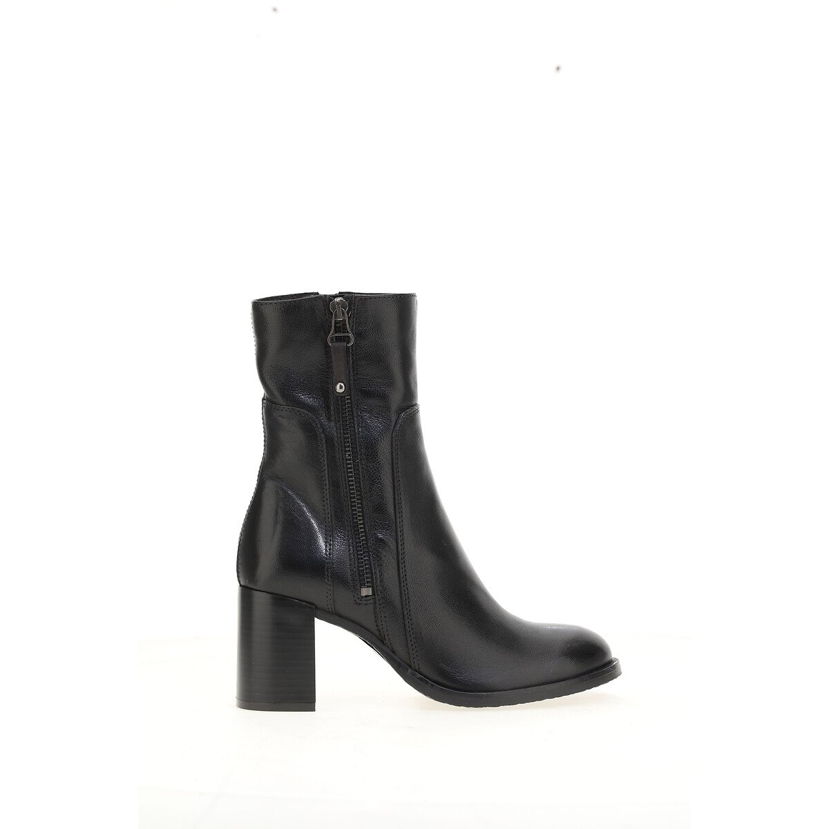 Mjus Ultra Soft Leather Ankle Boots Women's Black Size 39