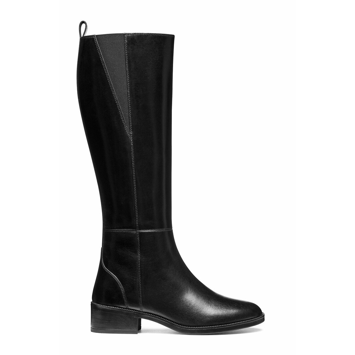 Geox Camexia Breathable Calf Boots In Leather Women's Black Size 39