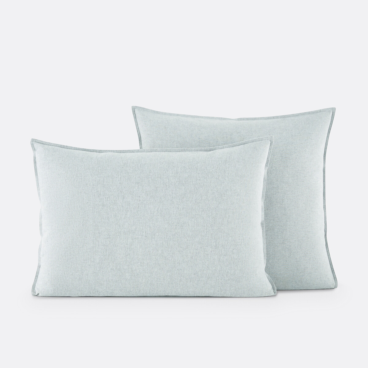 LA REDOUTE INTERIEURS Kussensloop, katoenen chambray flanel, Clara