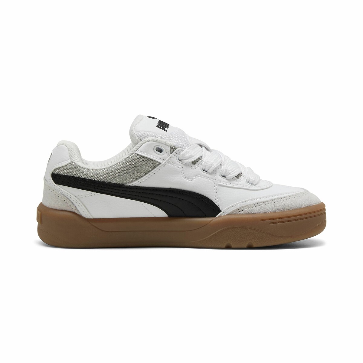 Puma Park Lifetstyle Sk8 Trainers White/Black/Grey Size 38 (5) Kids
