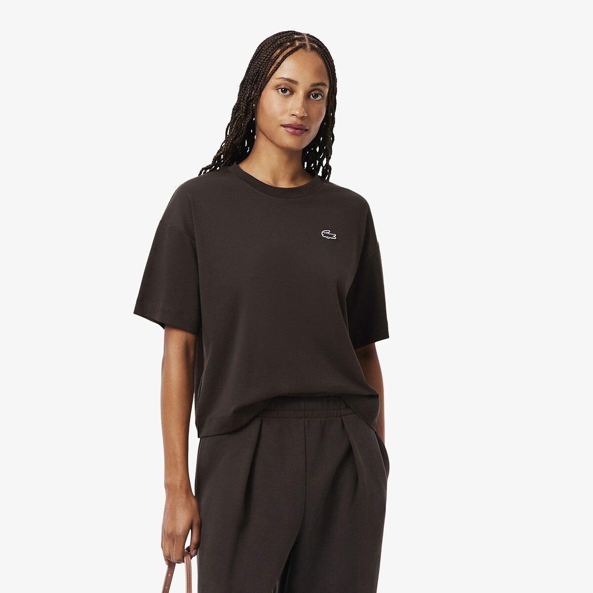 T-shirt col rond à manches courtes avec logo