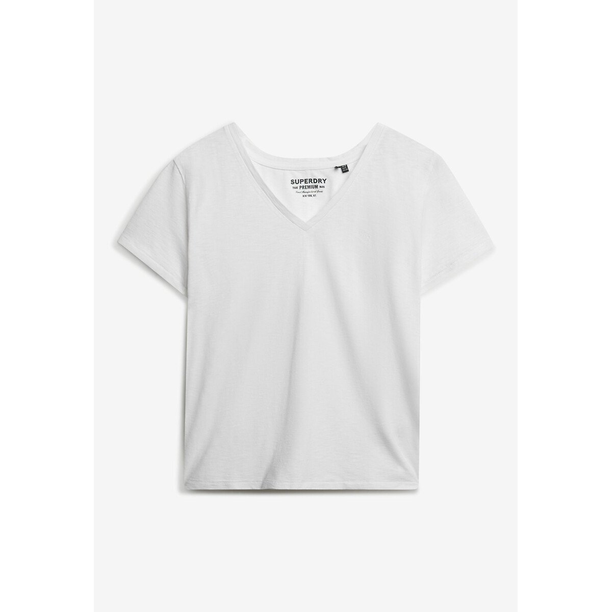 Superdry T-shirt STUDIOS SLUB EMB VEE TEE