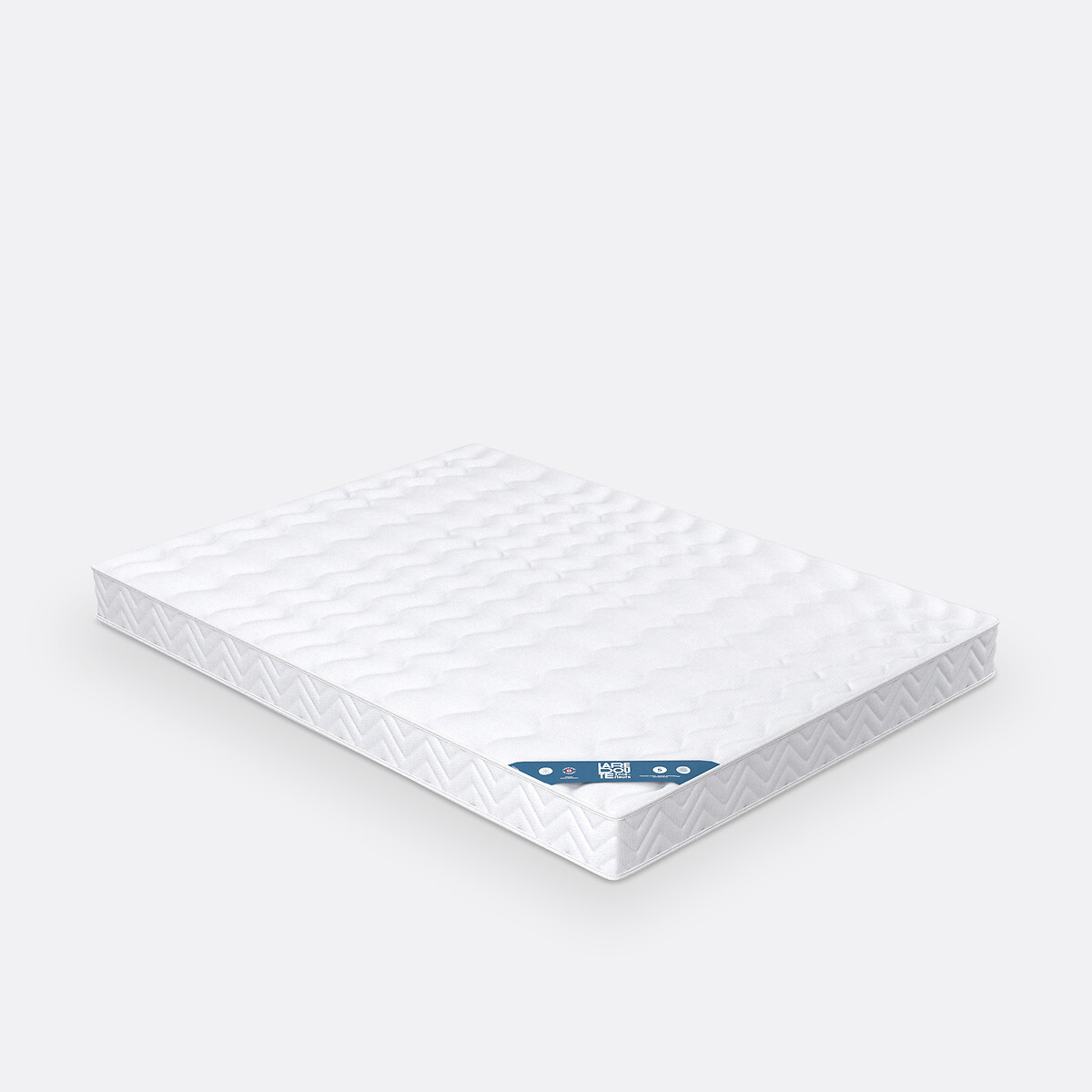 Colchón de relajación de espuma HR 50 kg/m³, firmeza firme, capa superior con memoria de forma. Talla 140 x 190 cm. Color