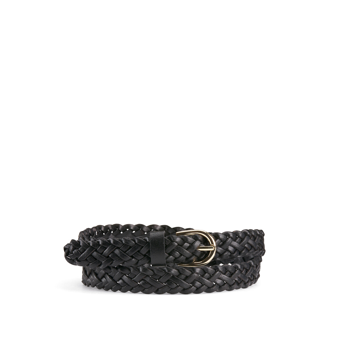 Pieces Gevlochten leren riem Avery