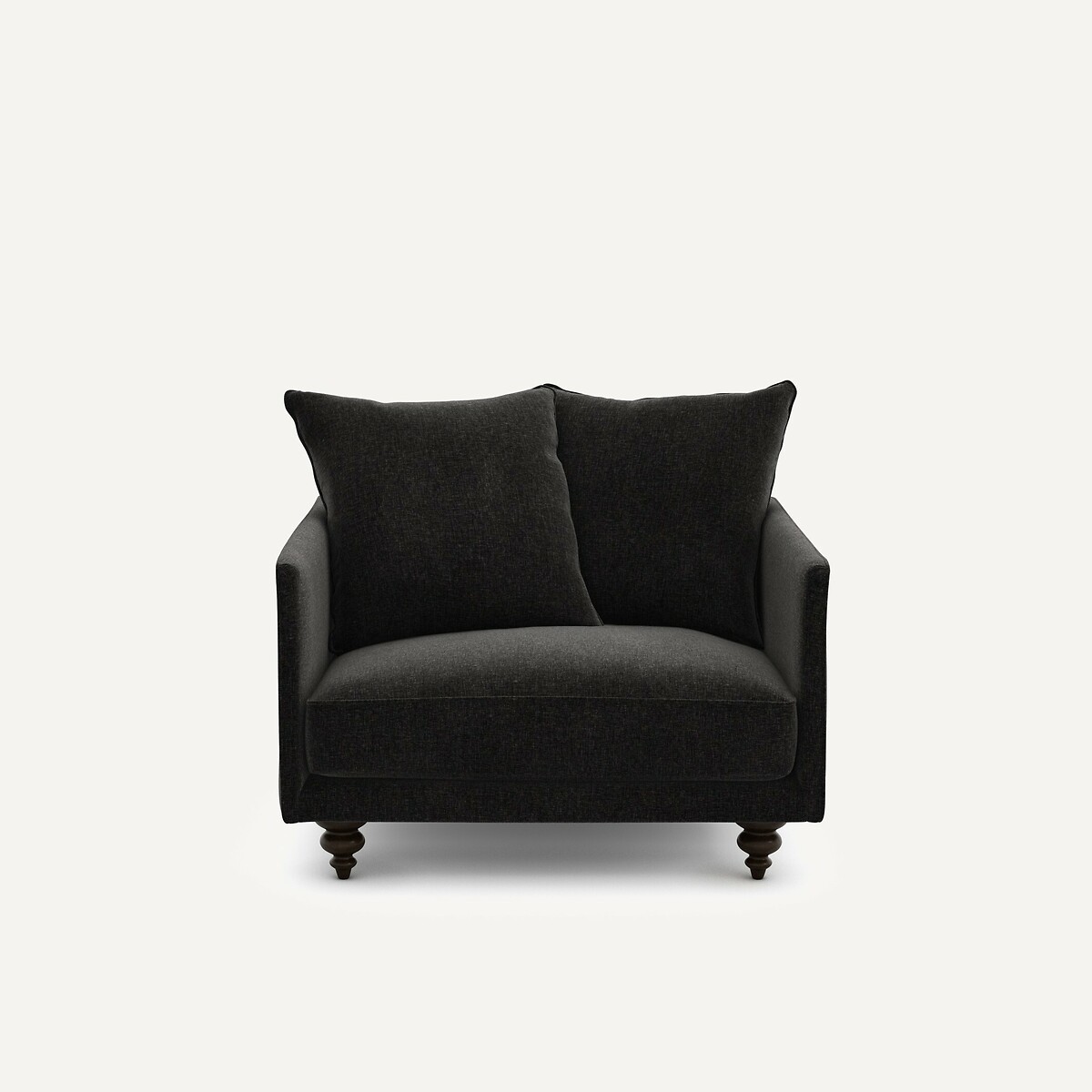 Fauteuil velours chenille, Lazare