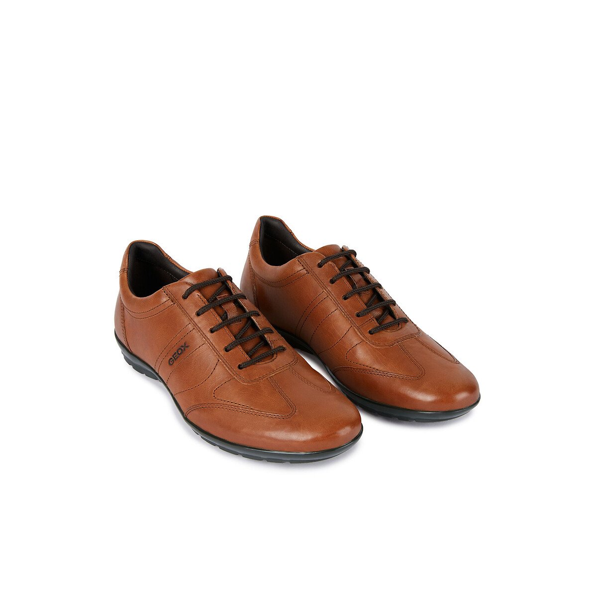 Geox Ademende Leren Sneakers, Symbol